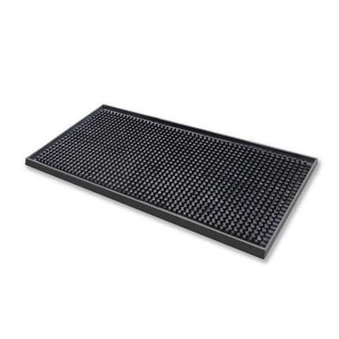 Barová podložka 15 x 30 cm černá