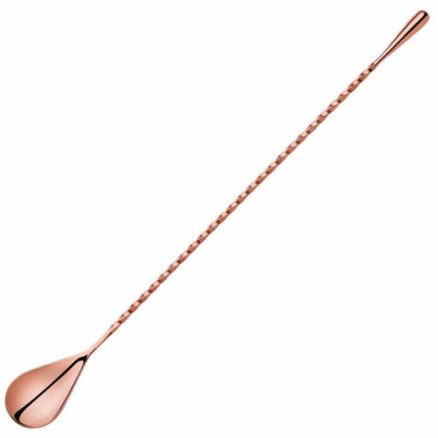 Míchací lžička měděná 45 cm se slzou