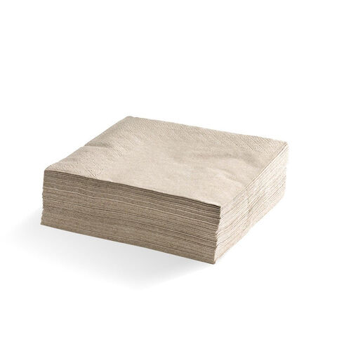 Koktejlové ubrousky 24x24 cm RECYKL 1/4 - 400 ks