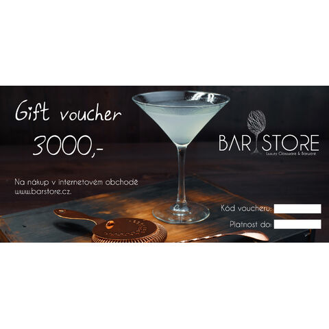 DÁRKOVÝ VOUCHER 3000 Kč