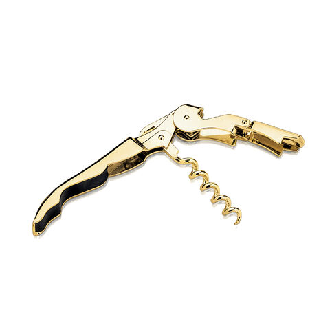 Dvoufázový otvírák na víno zlatý