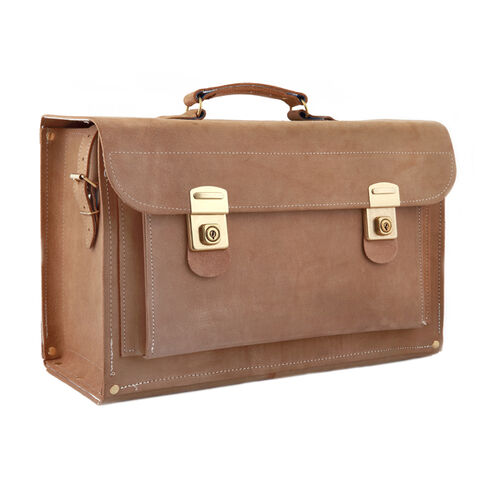 Kožená brašna 202 z broušené kůže