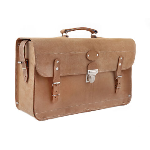 Kožená brašna 102 z broušené kůže