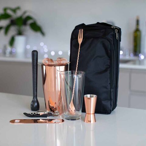 Sada barového vybavení Hobby bar batoh měděný