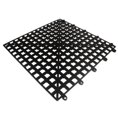 Barová podložka pod sklo 33 x 33 cm černá