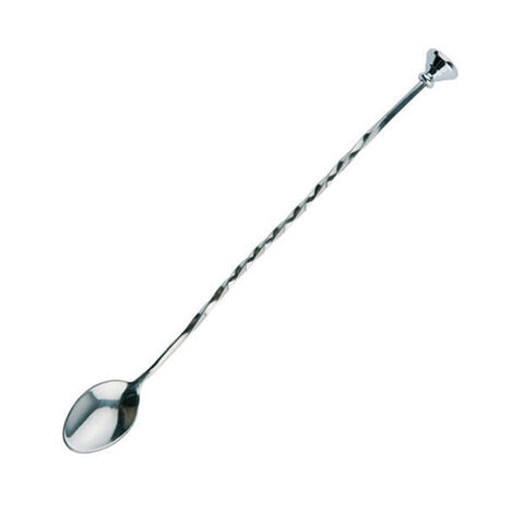 Míchací lžička s muddlerem 28 cm