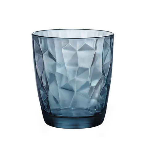 Sklenice na vodu BORMIOLI ROCCO Diamond - 300 ml modrá