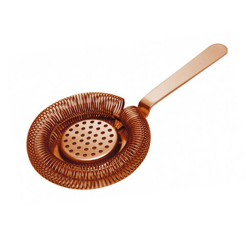 MEZCLAR Round Strainer měděný
