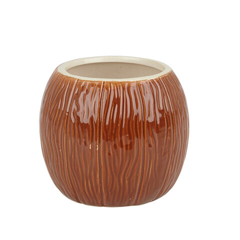 Coconut Tiki Mug Brown - 500 ml