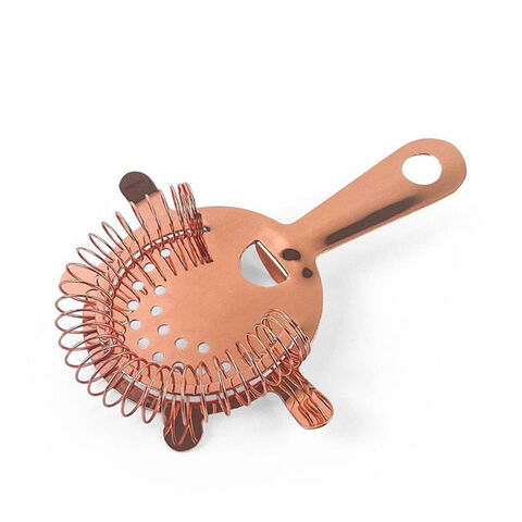 Strainer čtyři úchyty měděný