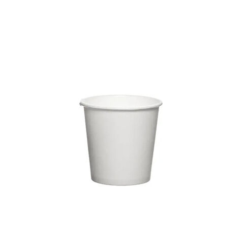 Papírový kelímek na kávu 125 ml bílý - 50 ks 