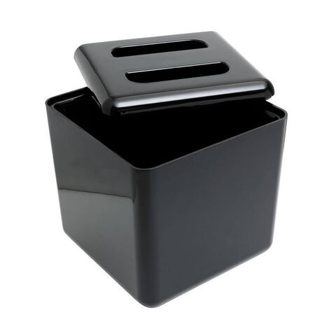 Zásobník na led krychle černý